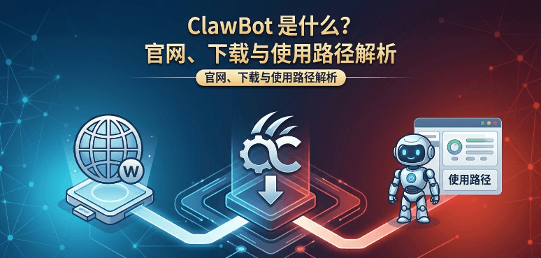 ClawBot 是什么？官网、下载与使用路径解析