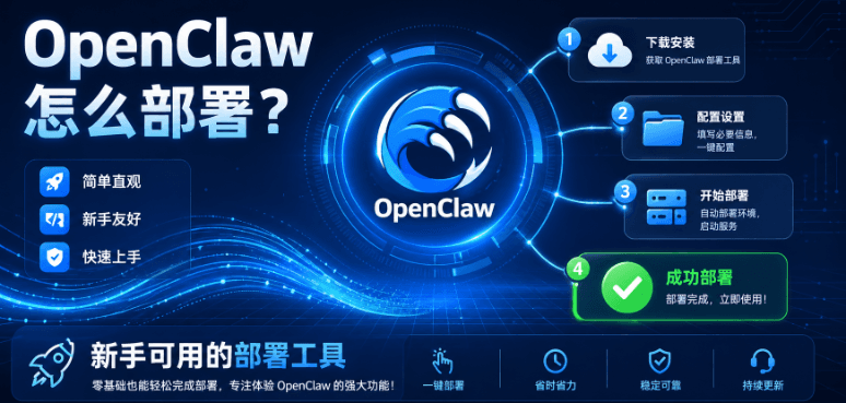 OpenClaw 怎么部署？新手可用的 OpenClaw部署工具